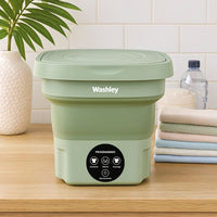 Hopfällbar mini-tvättmaskin miniatyr